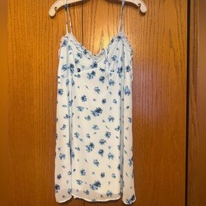Wild Fable Blue Floral Mini Dress